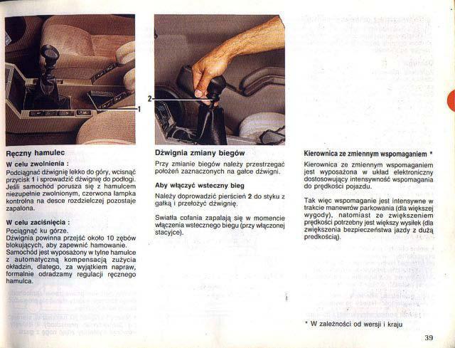 Renault 25 instrukcja obslugi / page 38