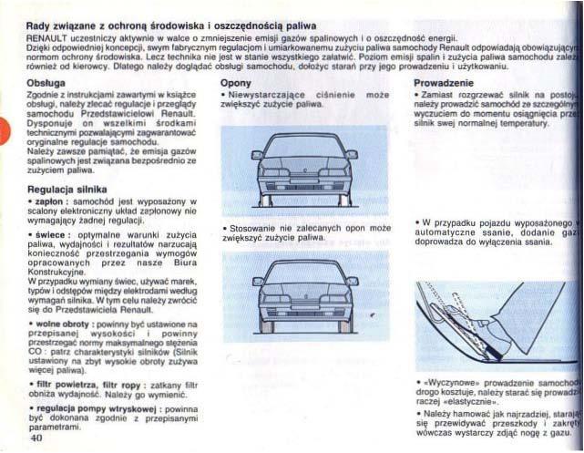 Renault 25 instrukcja obslugi / page 39