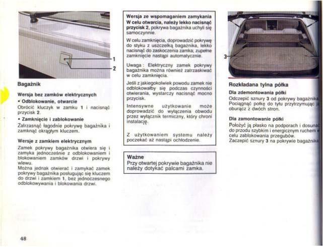 Renault 25 instrukcja obslugi / page 46