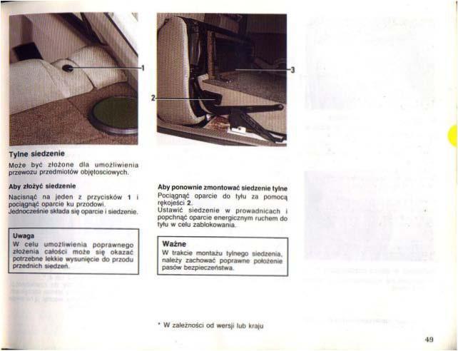 Renault 25 instrukcja obslugi / page 47