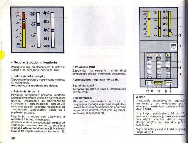 Renault 25 instrukcja obslugi / page 54