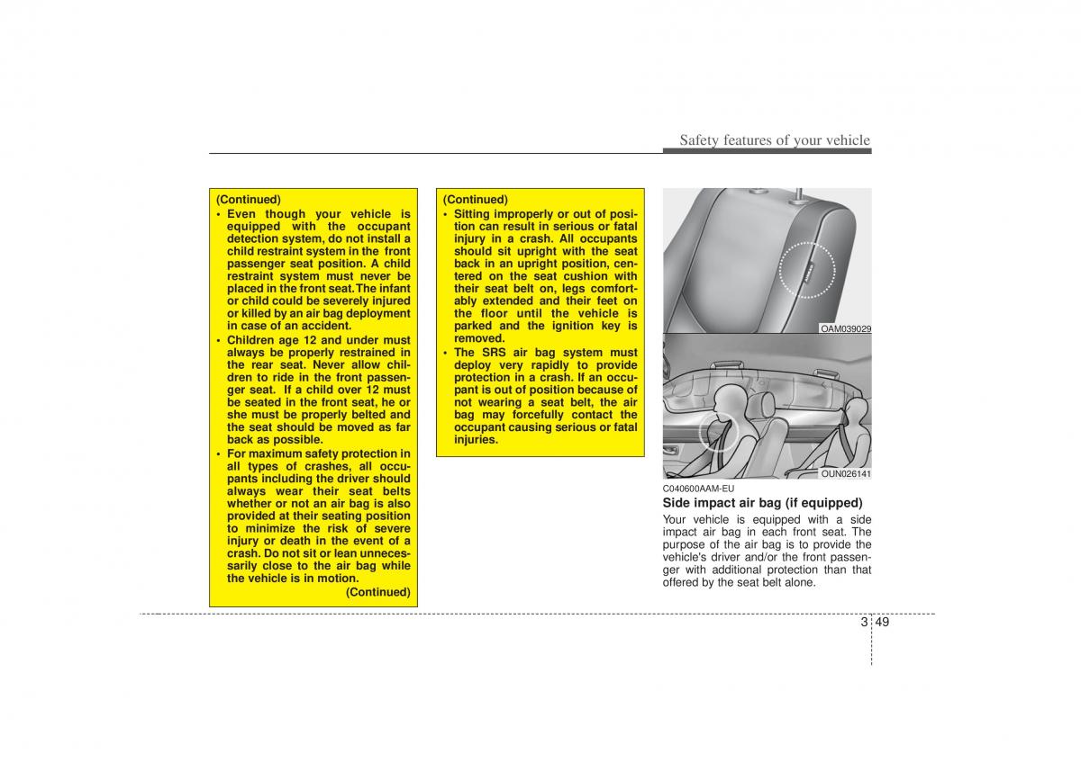 KIA Soul I 1 owners manual / page 62