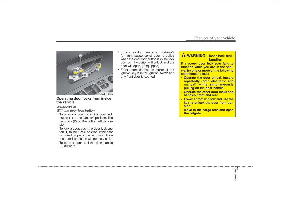 KIA Soul I 1 owners manual / page 81