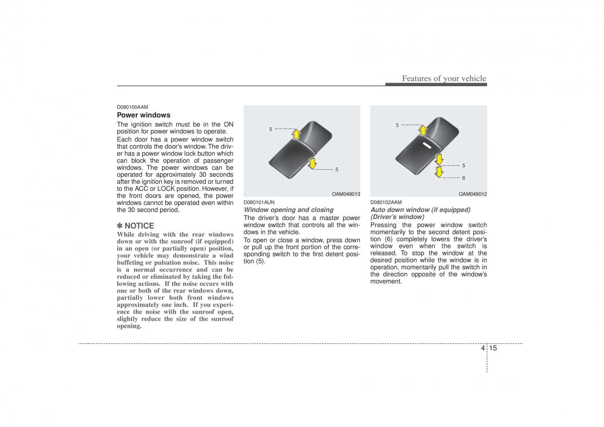 KIA Soul I 1 owners manual / page 87