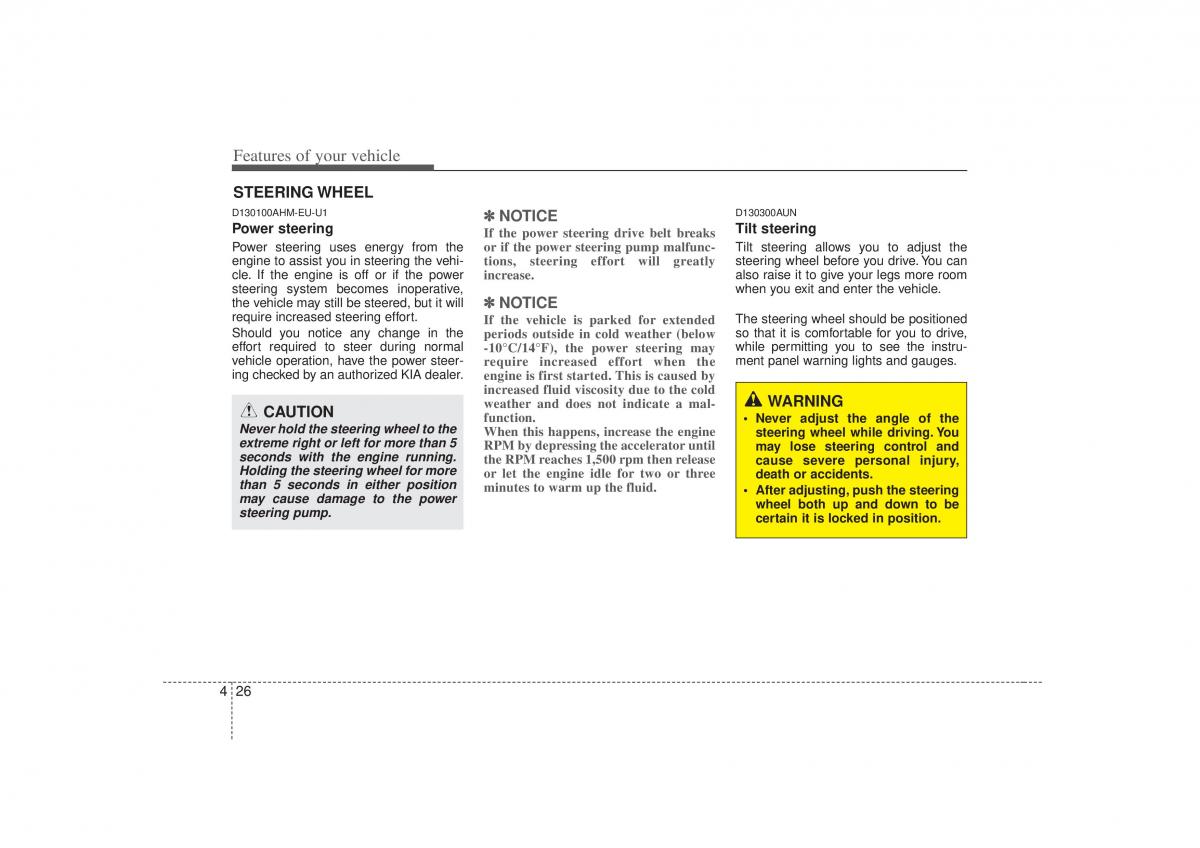 KIA Soul I 1 owners manual / page 98