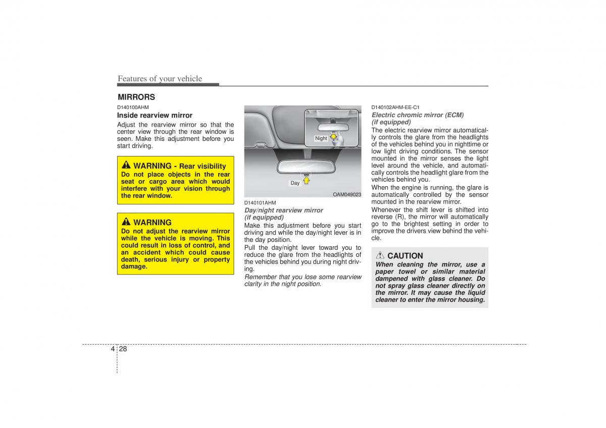 KIA Soul I 1 owners manual / page 100