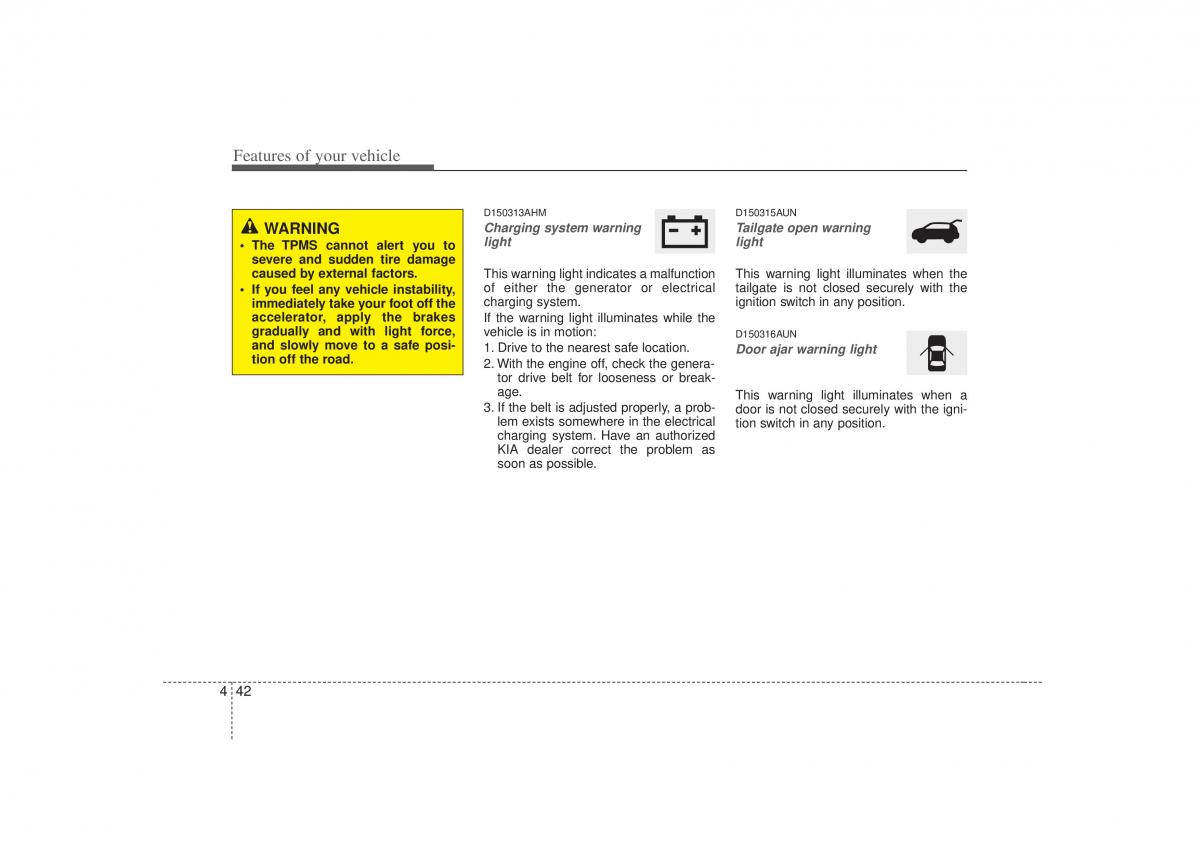 KIA Soul I 1 owners manual / page 114