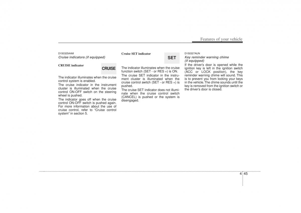 KIA Soul I 1 owners manual / page 117