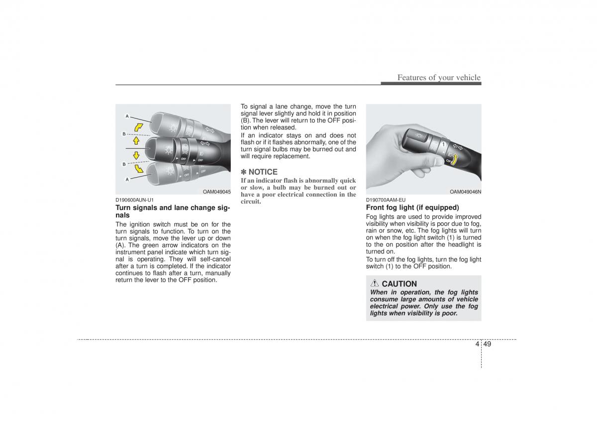 KIA Soul I 1 owners manual / page 121