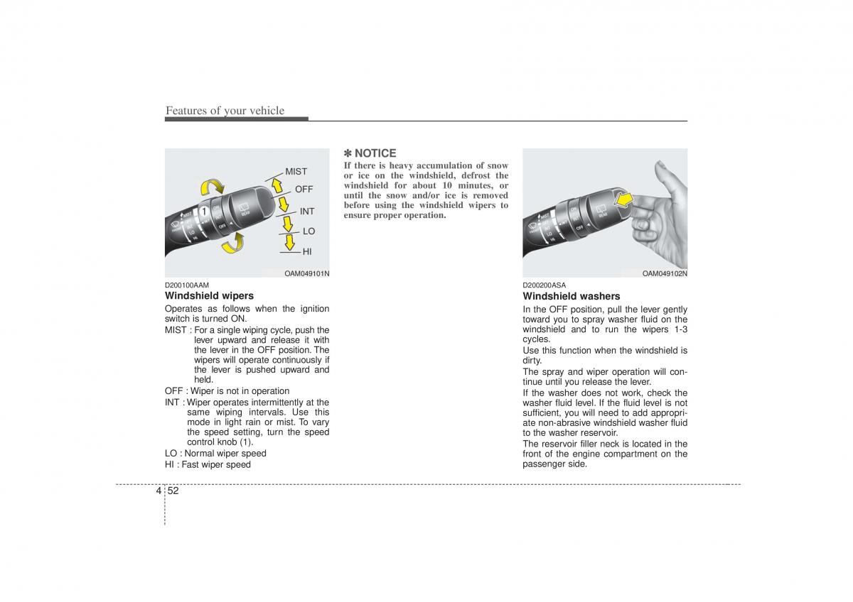 KIA Soul I 1 owners manual / page 124