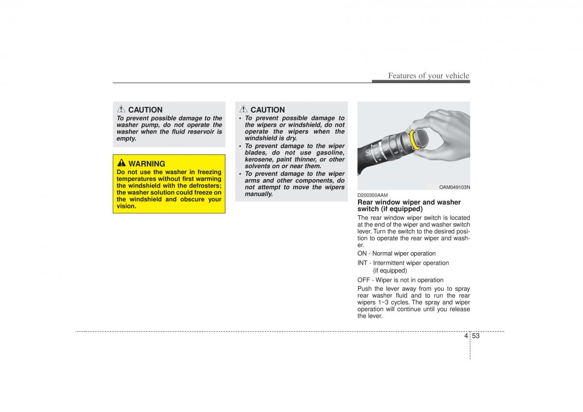 KIA Soul I 1 owners manual / page 125