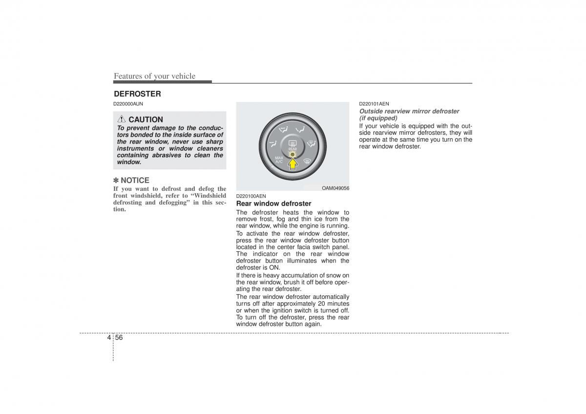 KIA Soul I 1 owners manual / page 128