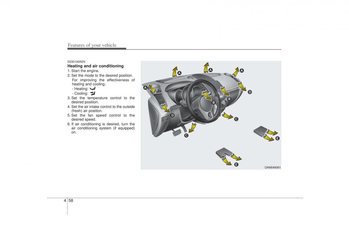 KIA Soul I 1 owners manual / page 130