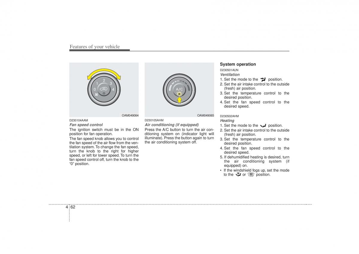 KIA Soul I 1 owners manual / page 134