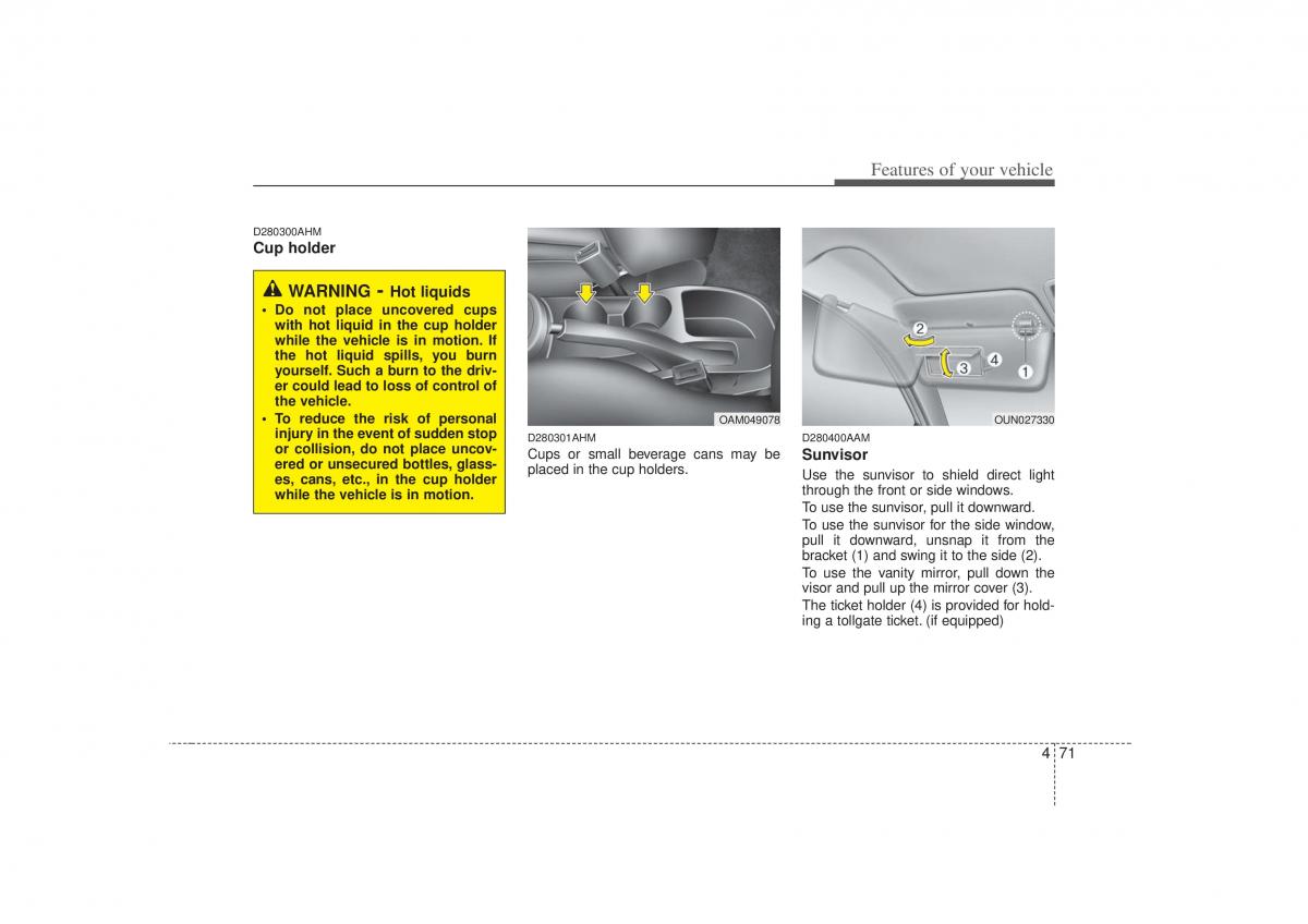 KIA Soul I 1 owners manual / page 143