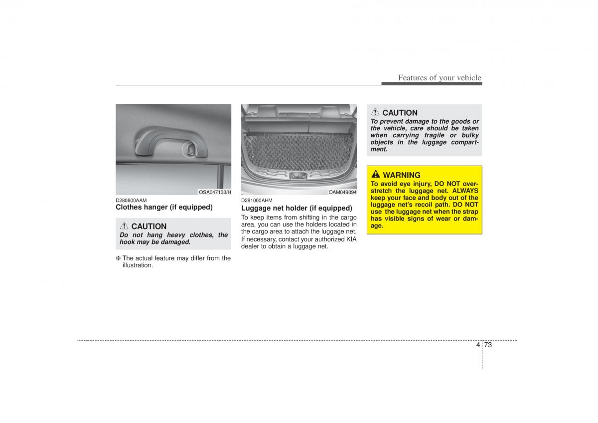 KIA Soul I 1 owners manual / page 145