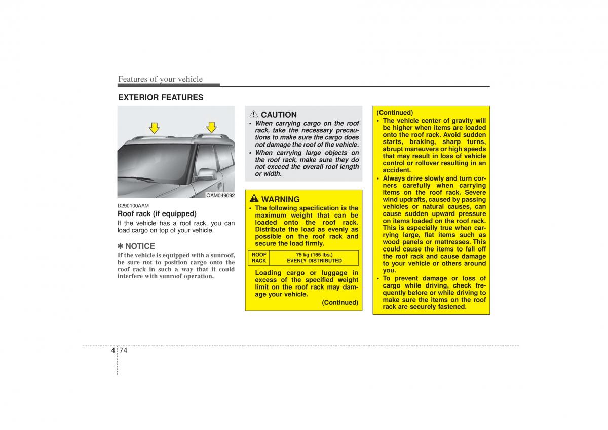 KIA Soul I 1 owners manual / page 146