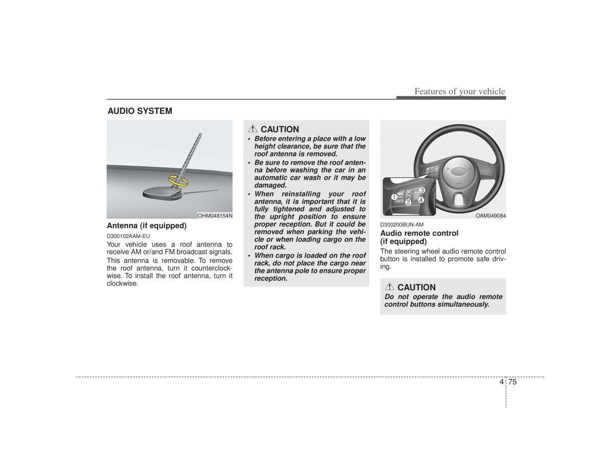 KIA Soul I 1 owners manual / page 147