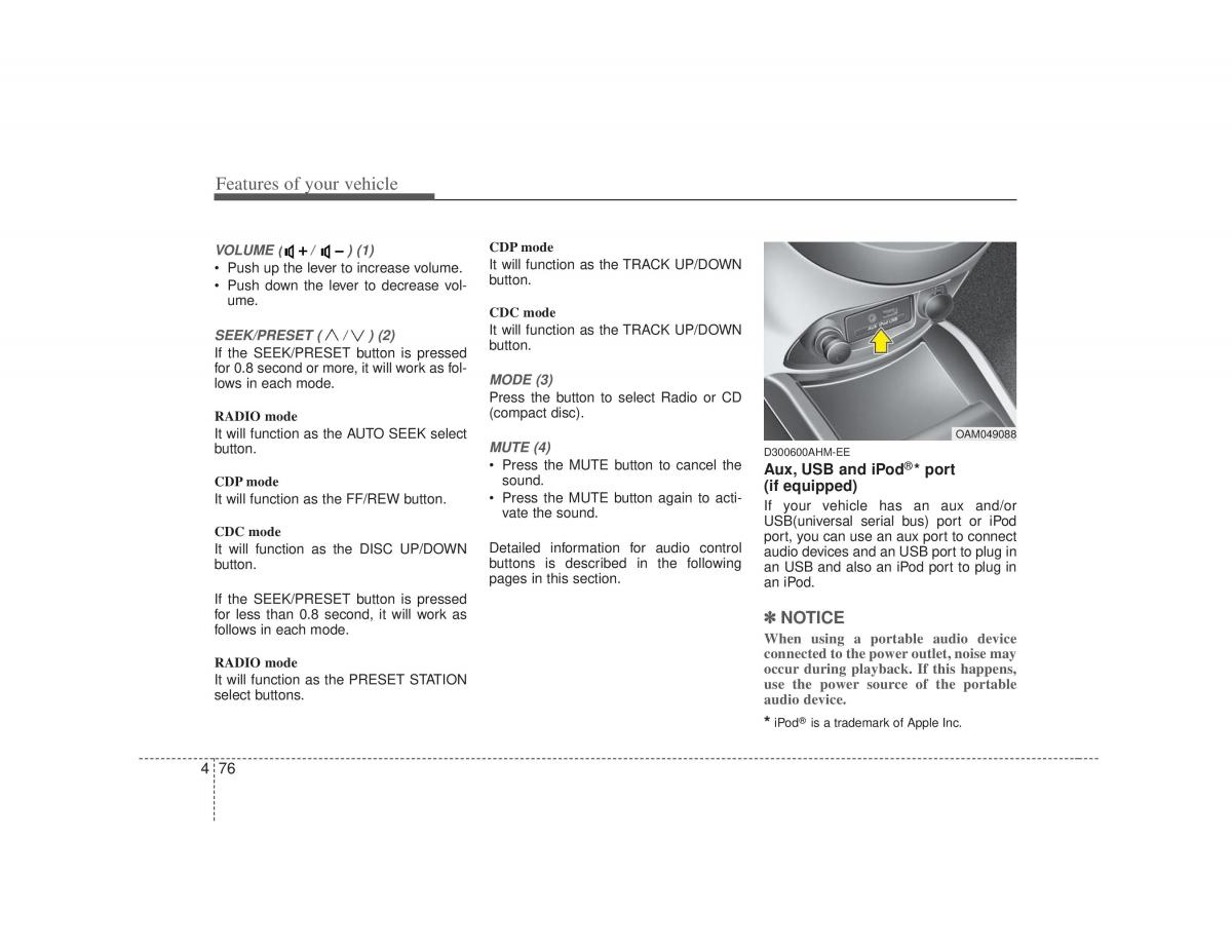 KIA Soul I 1 owners manual / page 148