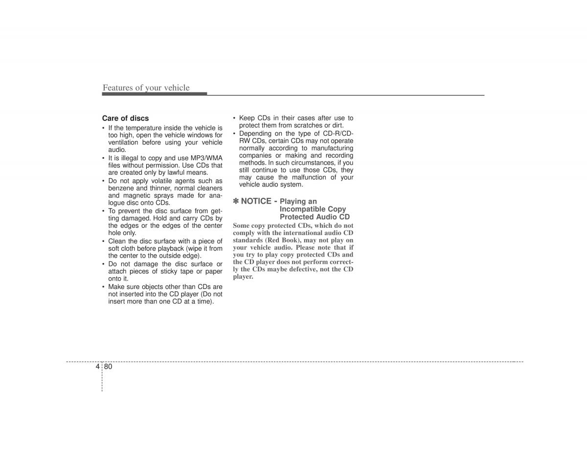 KIA Soul I 1 owners manual / page 152