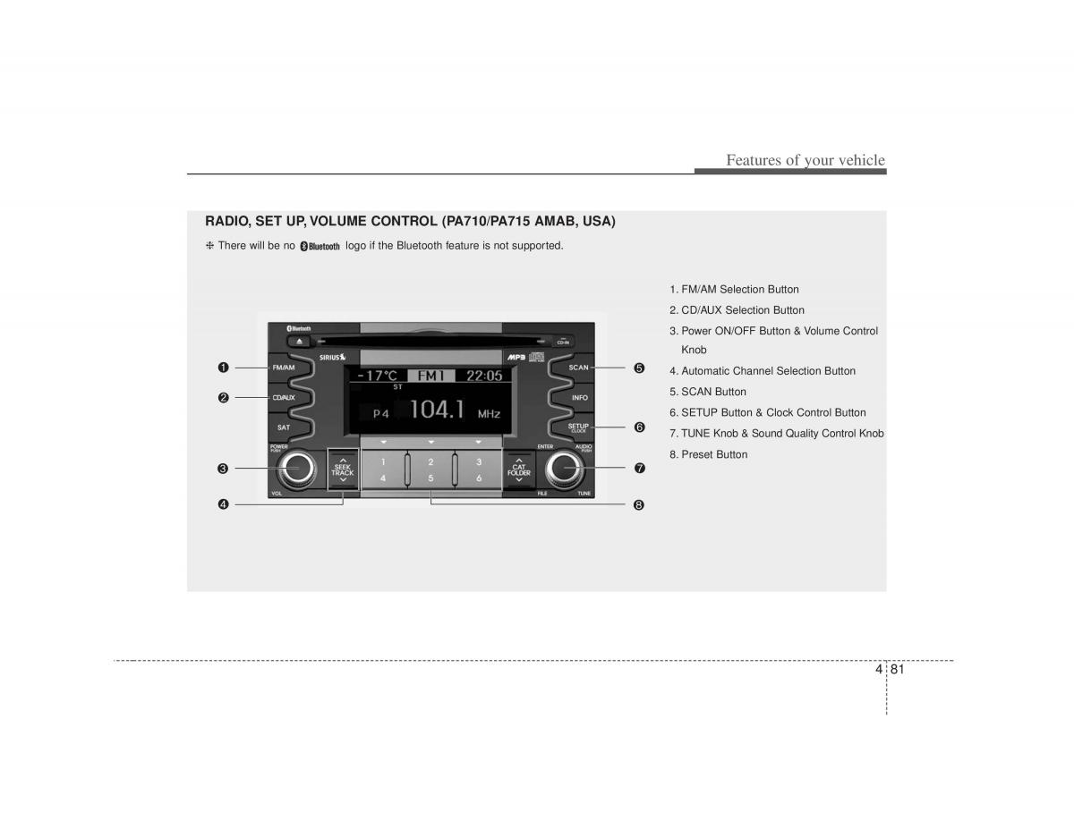 KIA Soul I 1 owners manual / page 153