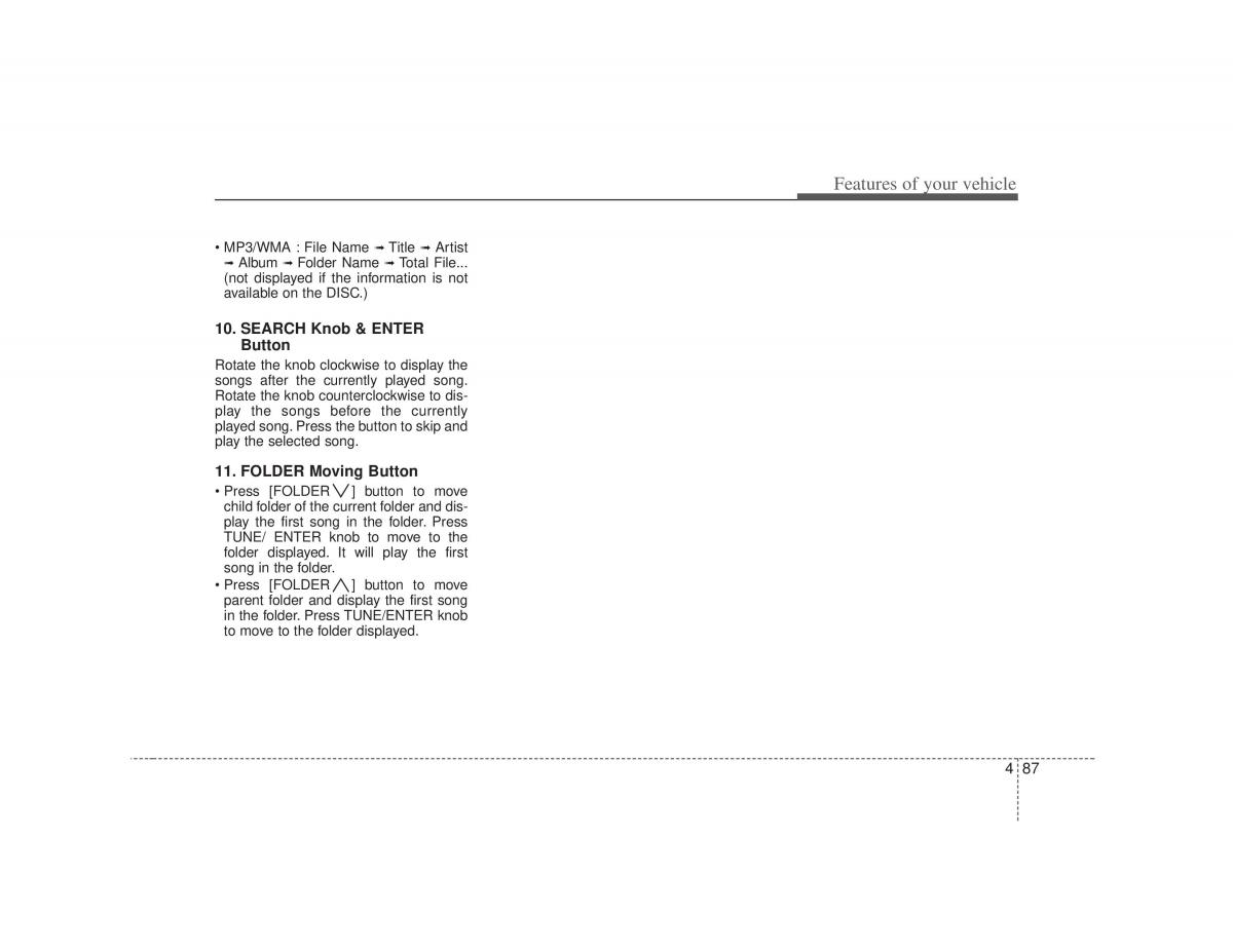 KIA Soul I 1 owners manual / page 159