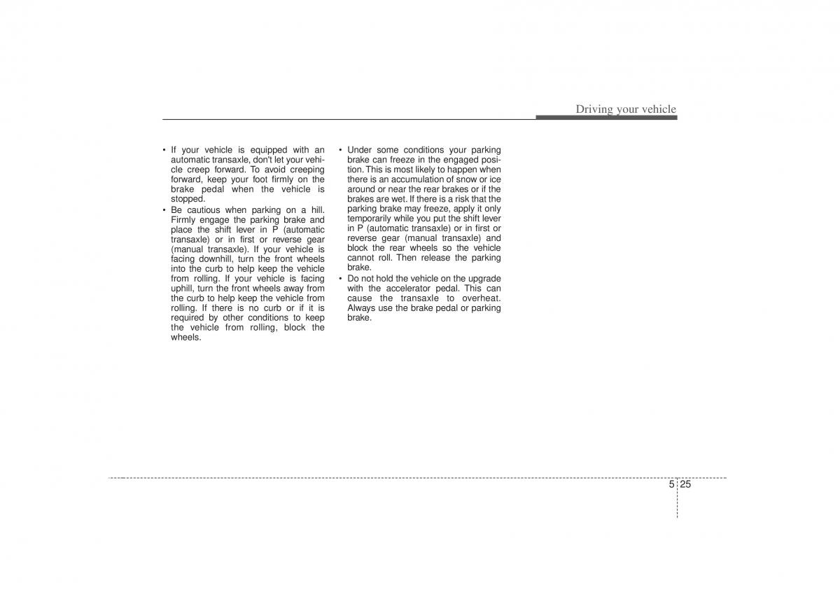 KIA Soul I 1 owners manual / page 200