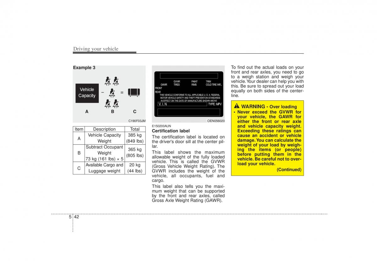 KIA Soul I 1 owners manual / page 217