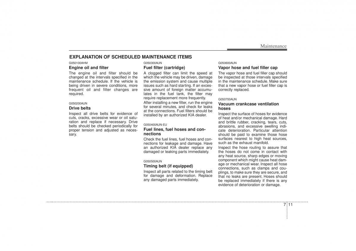 KIA Soul I 1 owners manual / page 254