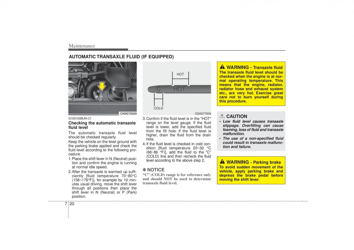 KIA Soul I 1 owners manual / page 263