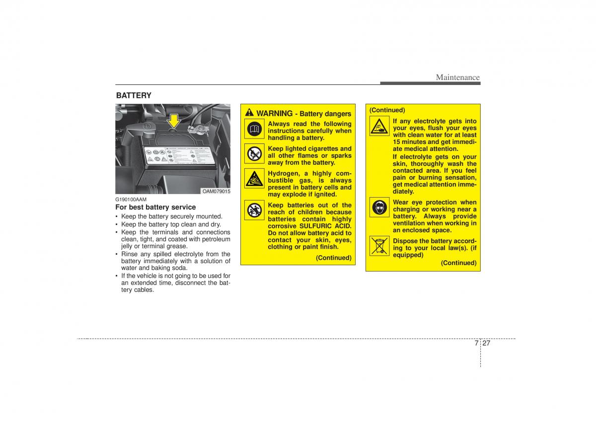 KIA Soul I 1 owners manual / page 270