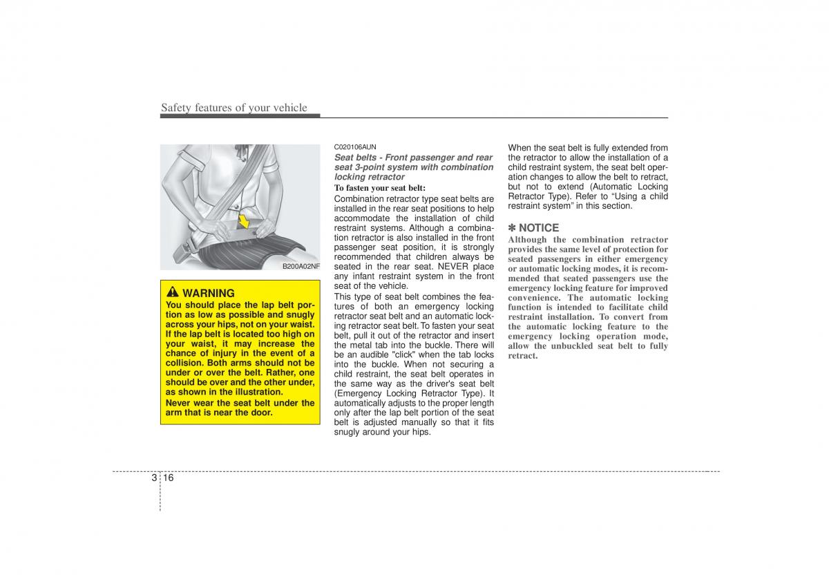 KIA Soul I 1 owners manual / page 29