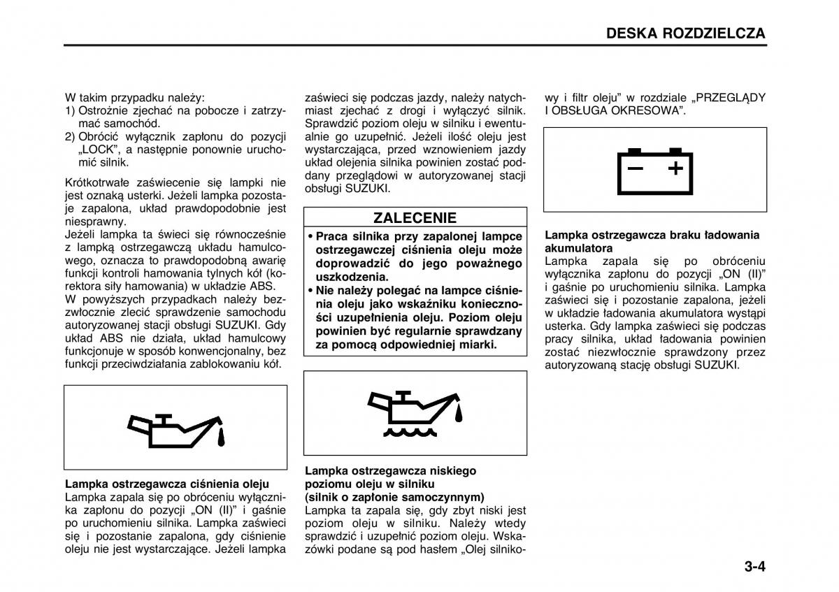 Suzuki Wagon R II 2 instrukcja obslugi / page 55