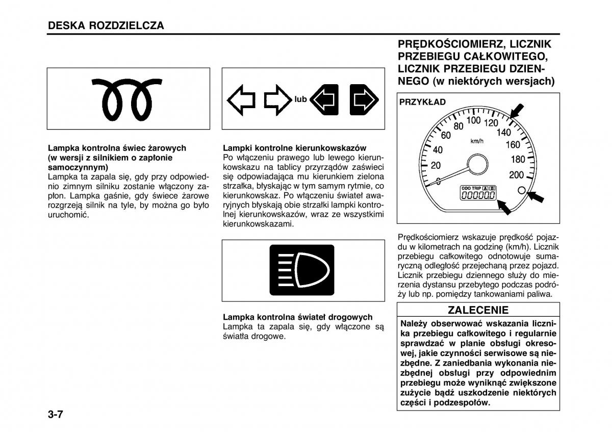 Suzuki Wagon R II 2 instrukcja obslugi / page 58