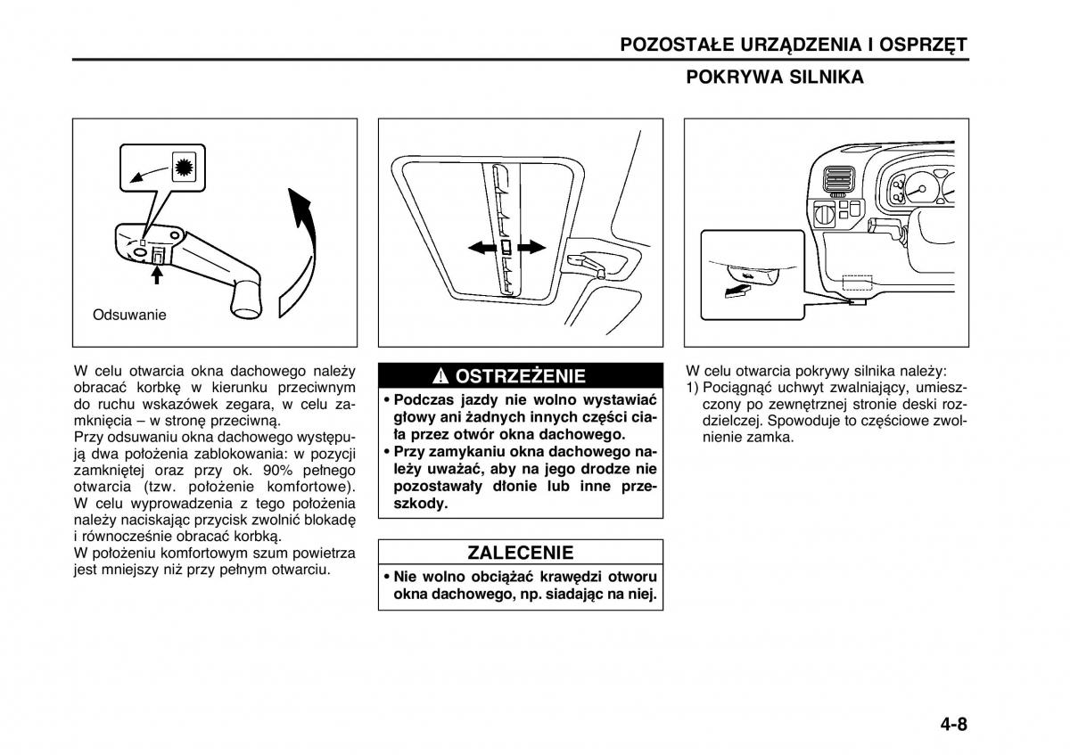 Suzuki Wagon R II 2 instrukcja obslugi / page 77