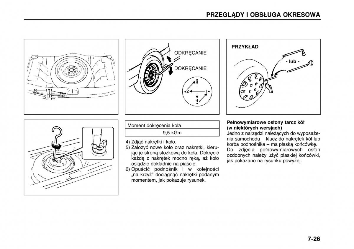 Suzuki Wagon R II 2 instrukcja obslugi / page 129