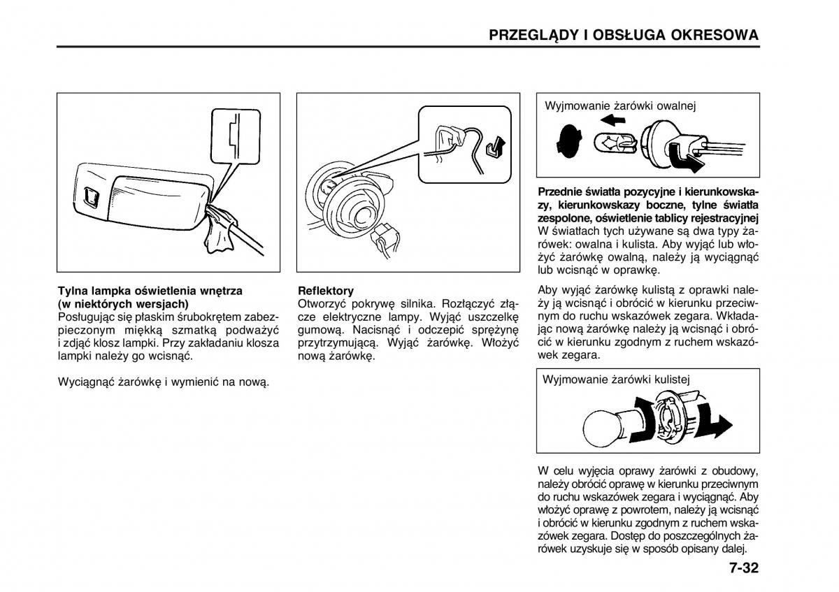 Suzuki Wagon R II 2 instrukcja obslugi / page 135