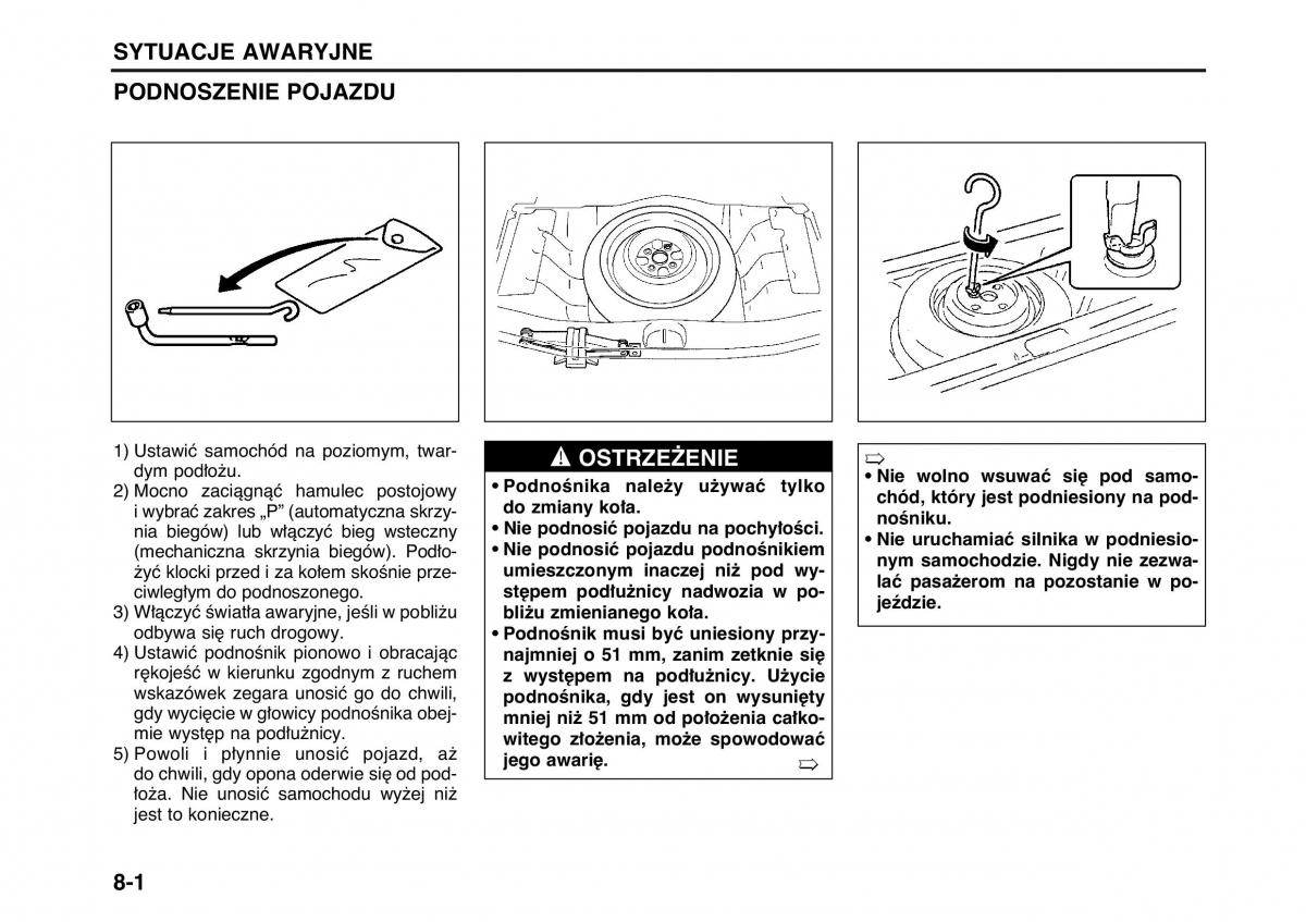 Suzuki Wagon R II 2 instrukcja obslugi / page 144