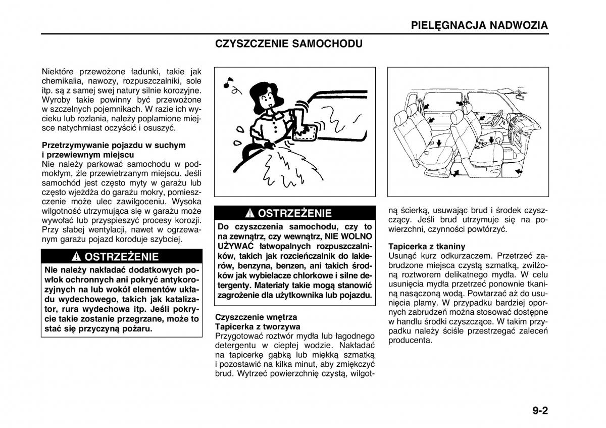 Suzuki Wagon R II 2 instrukcja obslugi / page 151