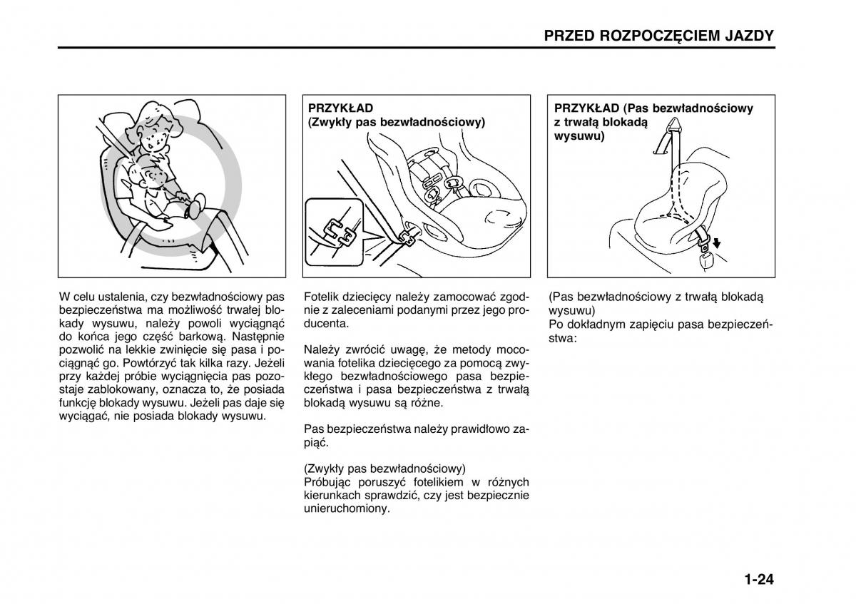 Suzuki Wagon R II 2 instrukcja obslugi / page 33