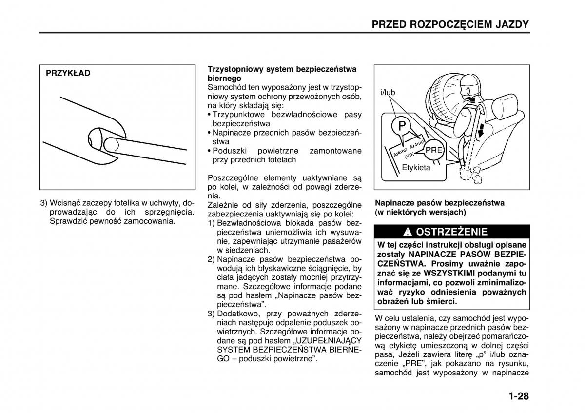 Suzuki Wagon R II 2 instrukcja obslugi / page 37