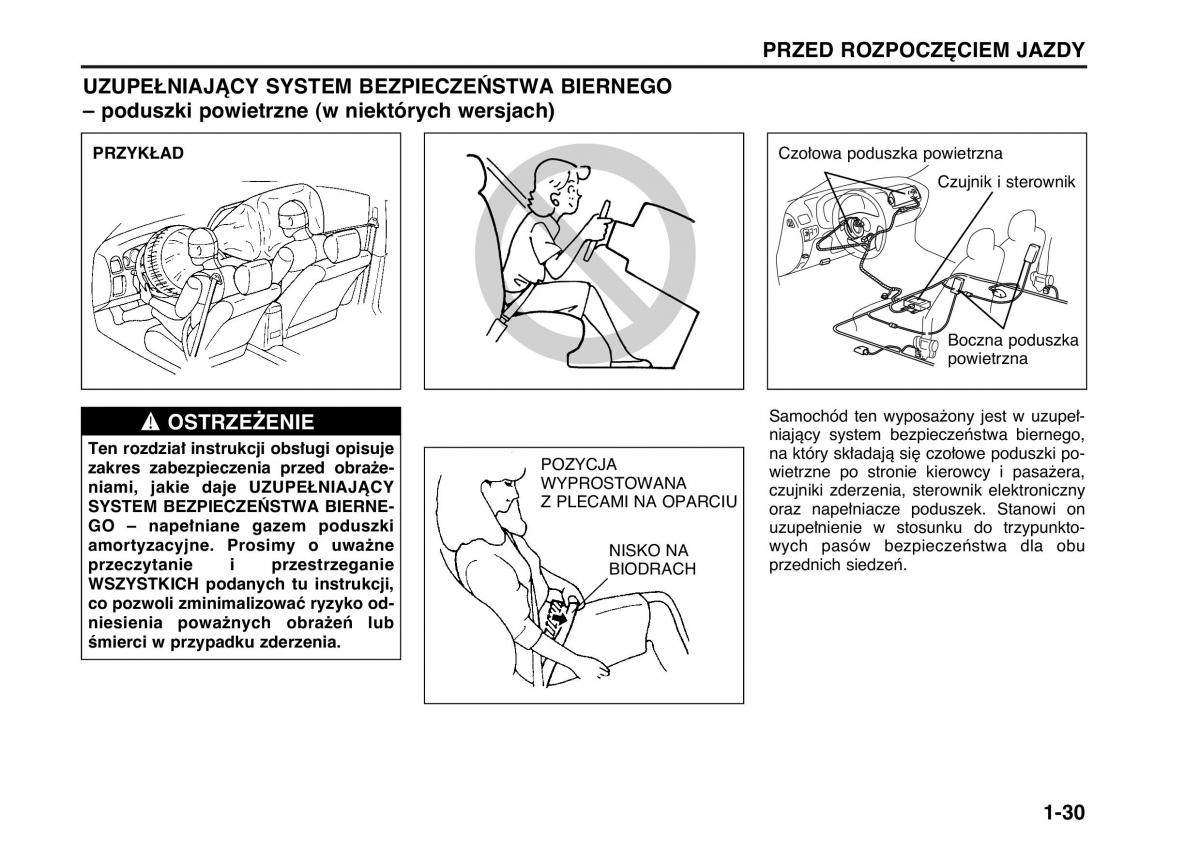 Suzuki Wagon R II 2 instrukcja obslugi / page 39