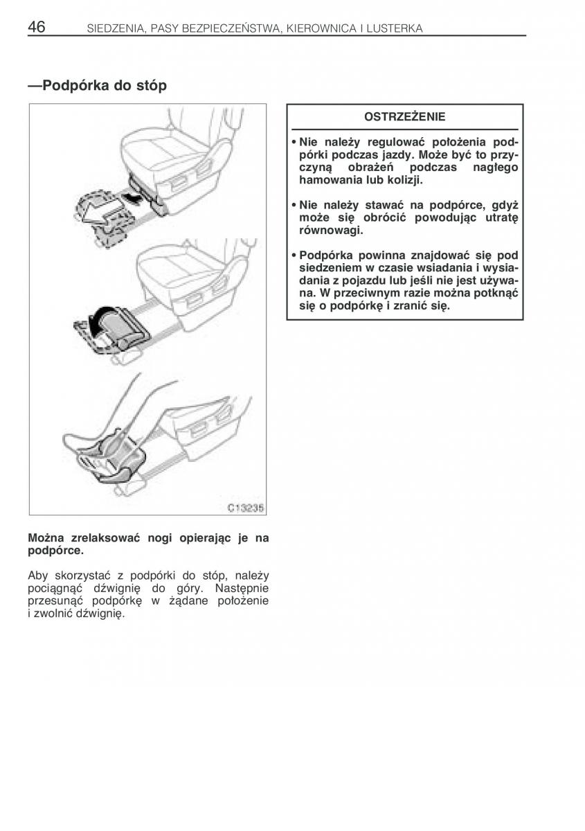 Toyota Previa II 2 instrukcja obslugi / page 55