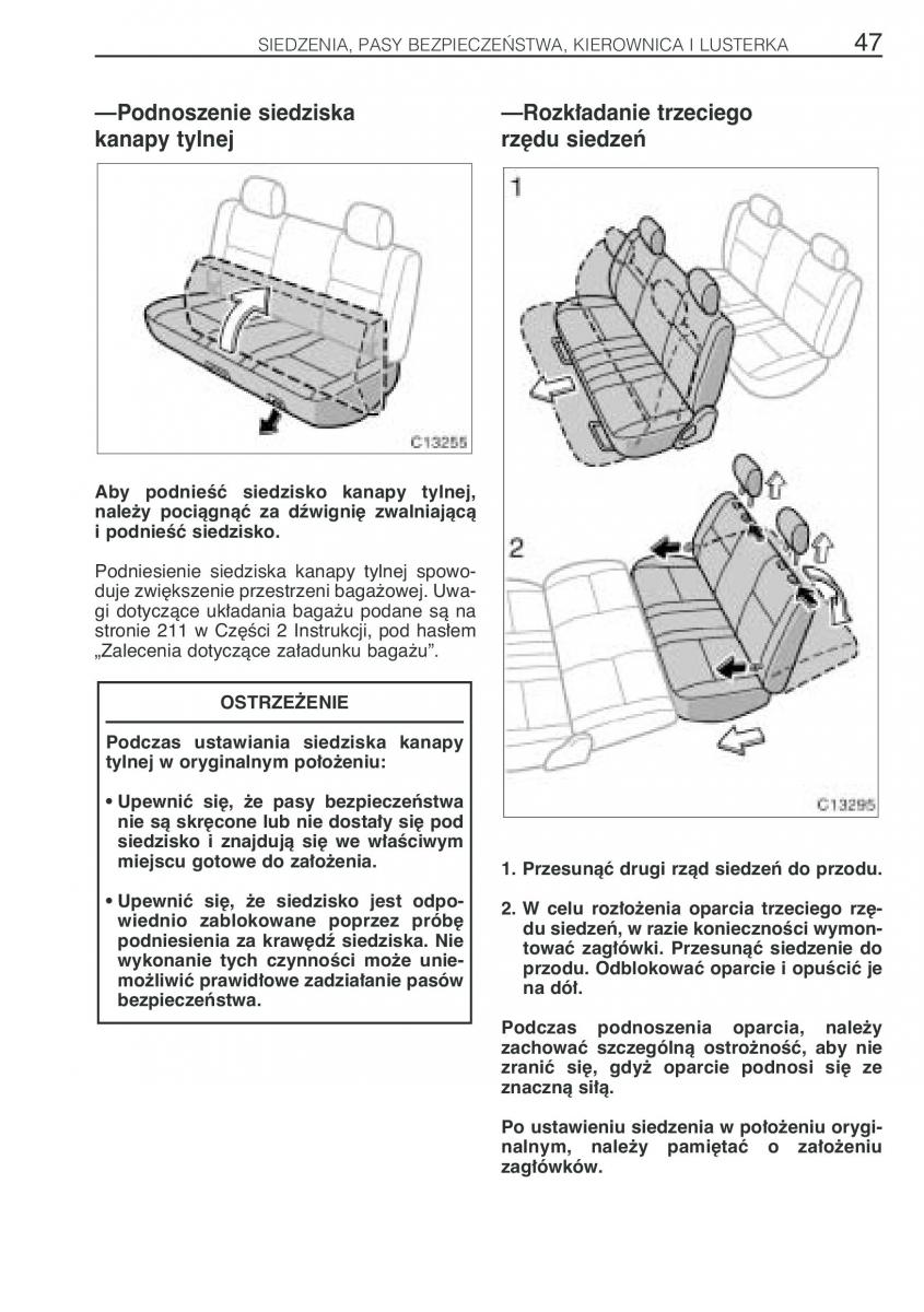 Toyota Previa II 2 instrukcja obslugi / page 56