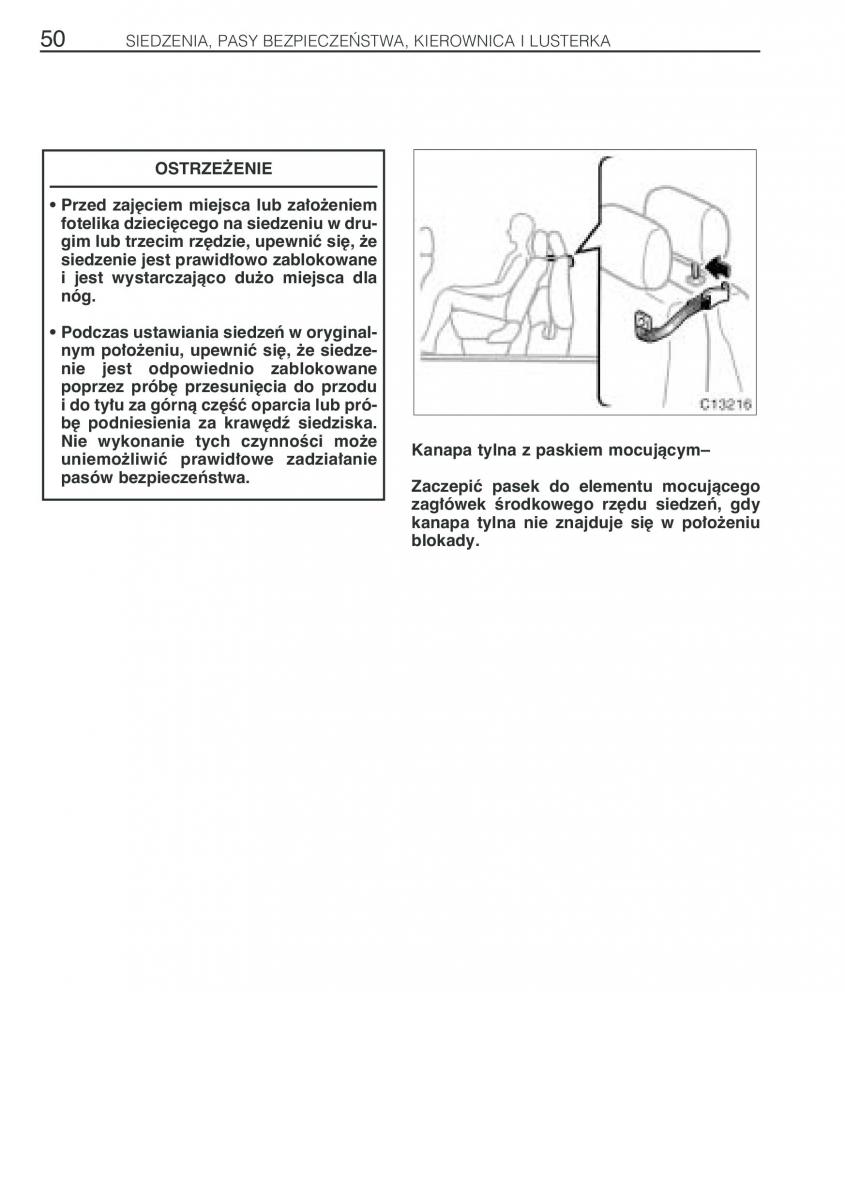 Toyota Previa II 2 instrukcja obslugi / page 59