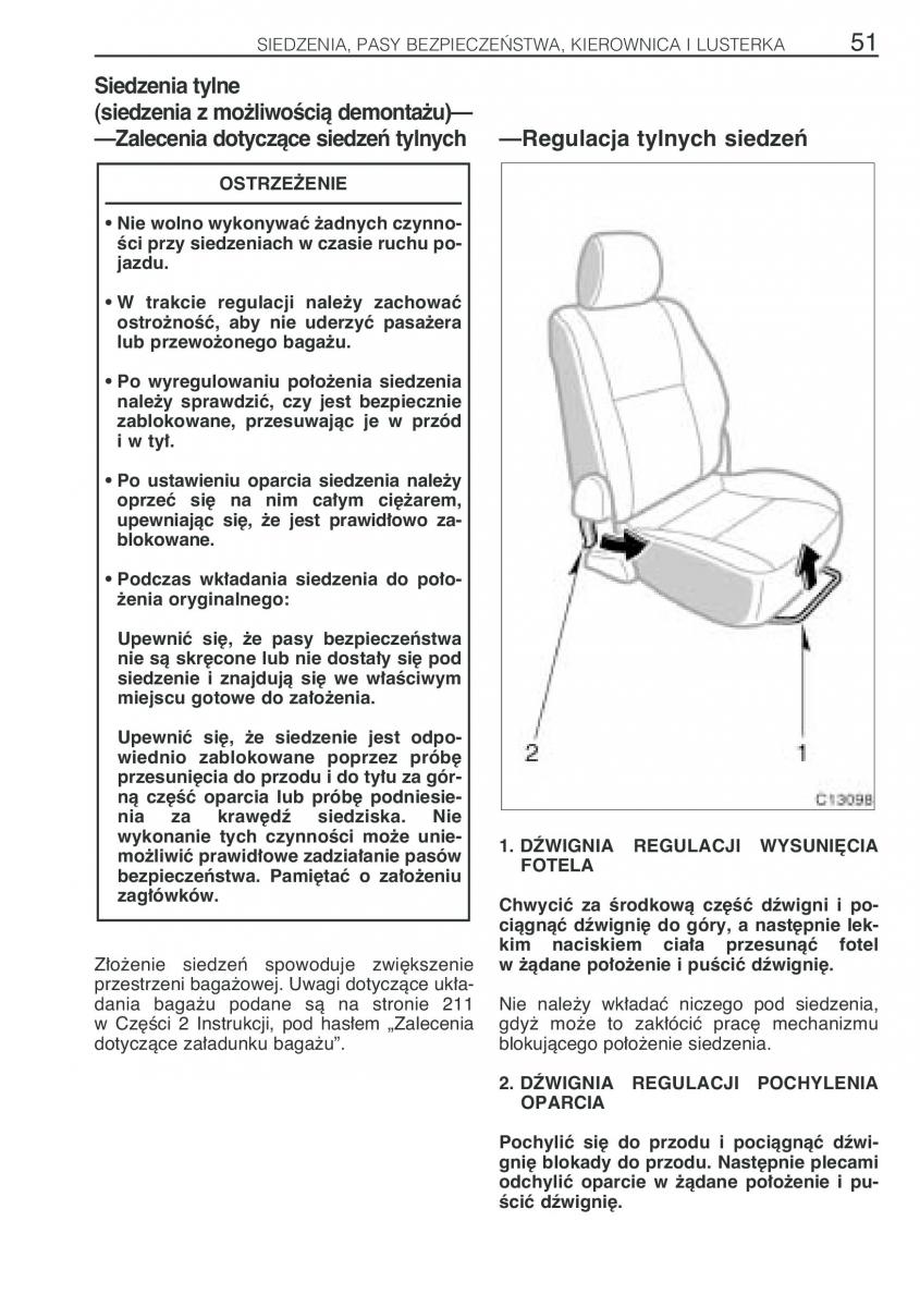 Toyota Previa II 2 instrukcja obslugi / page 60