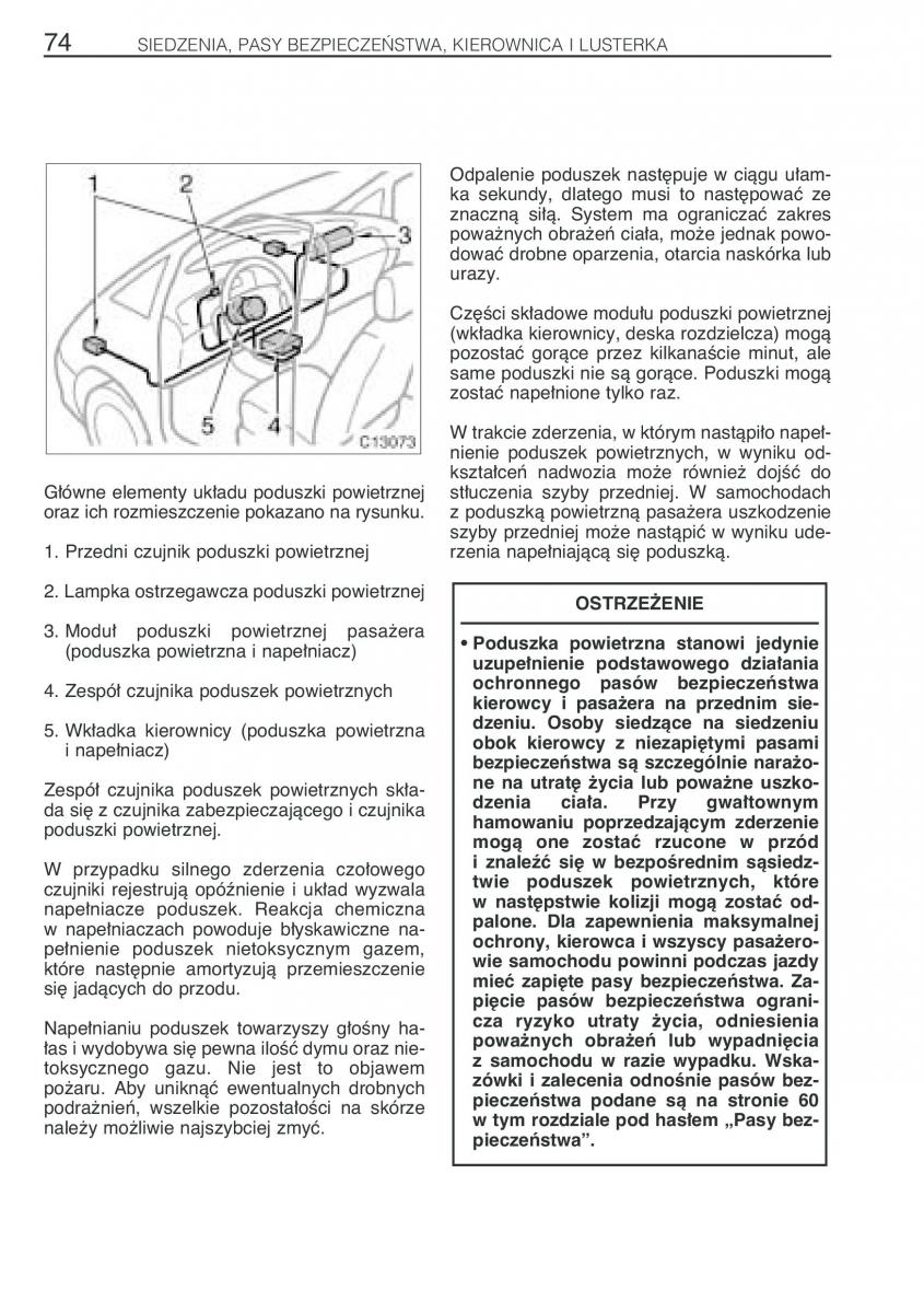 Toyota Previa II 2 instrukcja obslugi / page 83