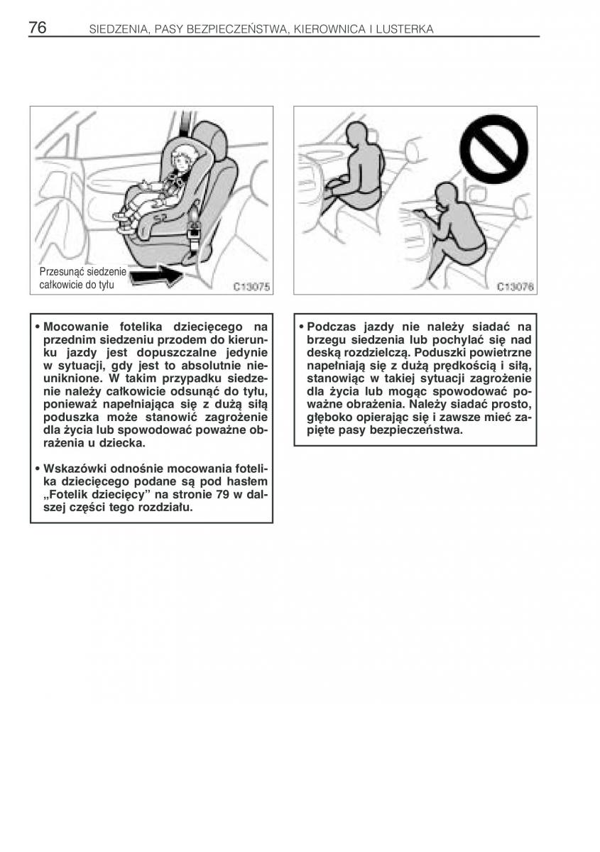 Toyota Previa II 2 instrukcja obslugi / page 85