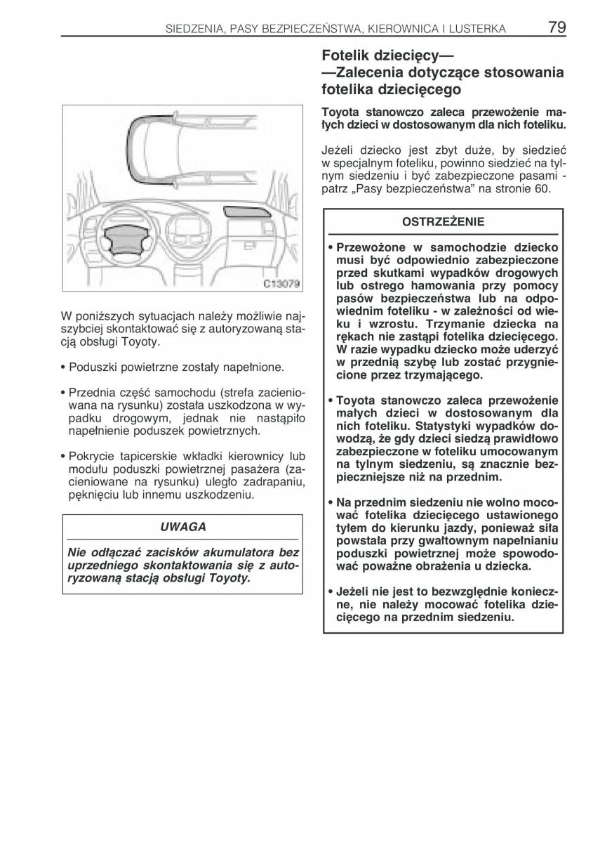 Toyota Previa II 2 instrukcja obslugi / page 88