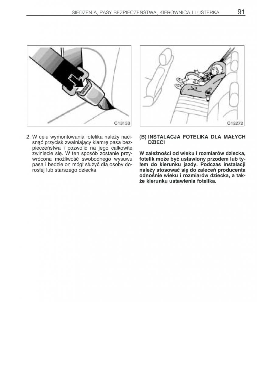 Toyota Previa II 2 instrukcja obslugi / page 100